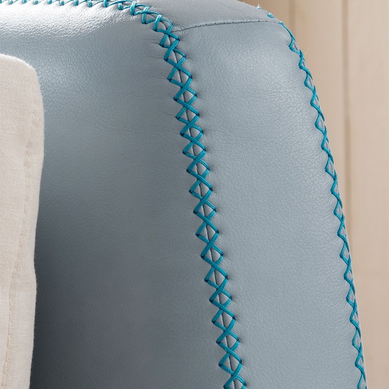 Scandinavian Upholstered Chaise Lounge Couch One Armed Chaise Lounge