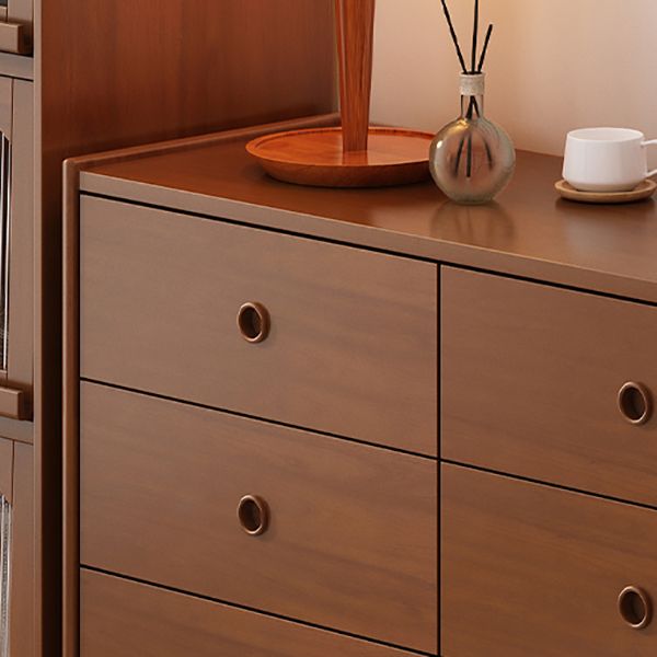 Solid Wood Storage Chest Modern Storage Chest Dresser with Drawers