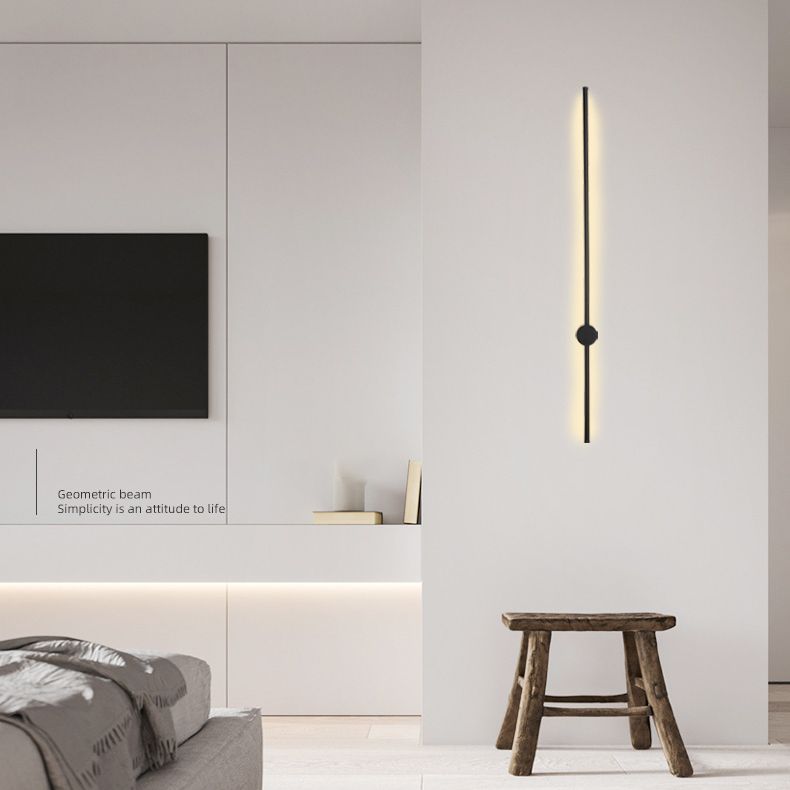 Luce a parete in metallo lineare Luce contemporanea in stile LED LED Wall Sconce Lighting