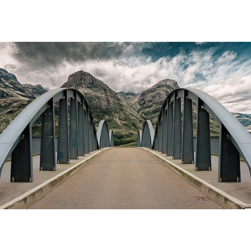 Environment Friendly Mural Wallpaper Industrial Style Space Extension Mural for Wall Decor