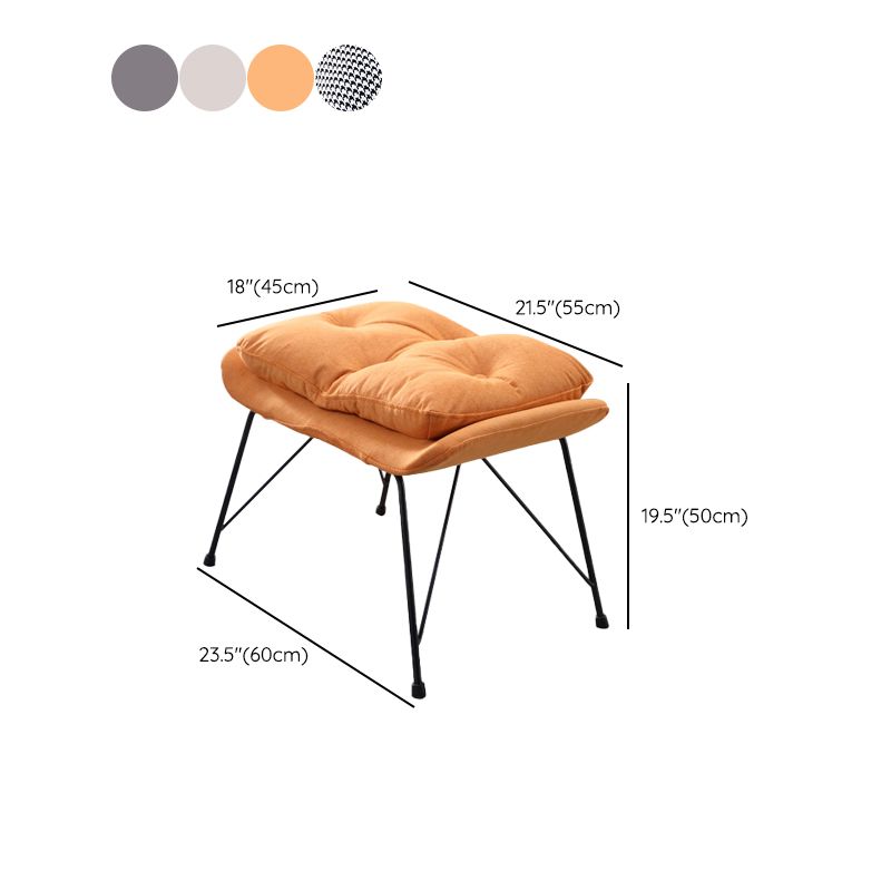 Living Room Luxury Leisure Chair Wood Frame Base Relaxing Lazy Rocking Chairs