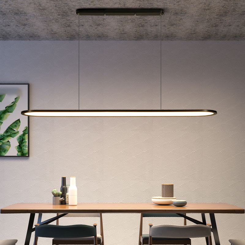LED Pendant Light Dining Room Modern Simple Style Ceiling Hanging Lamp Fixture