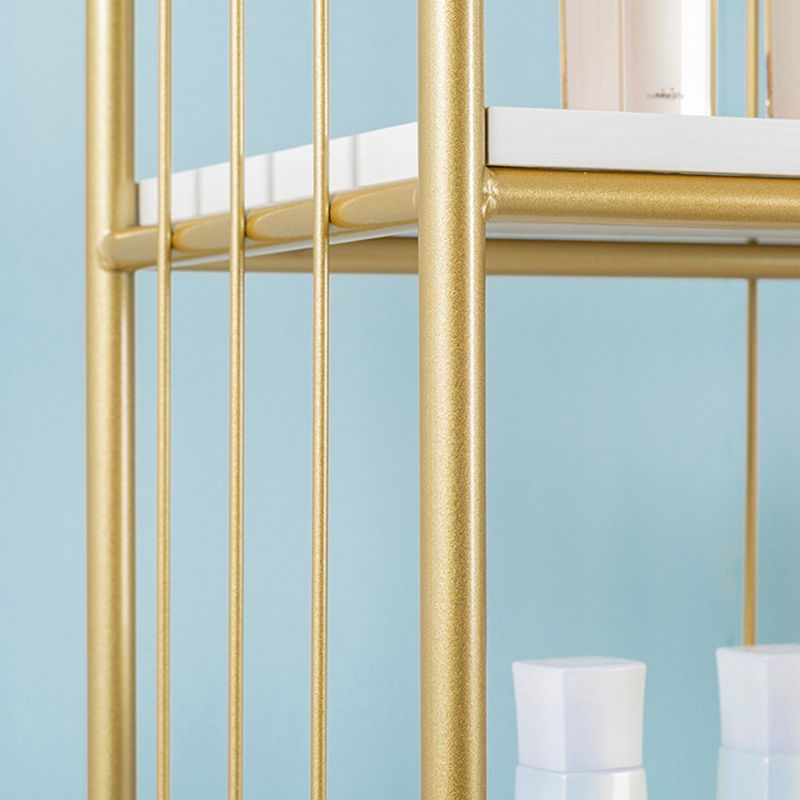 GLAM STYLE -Bücherregal Open Back Bücherregal für Home Office Study Room mit Rollen