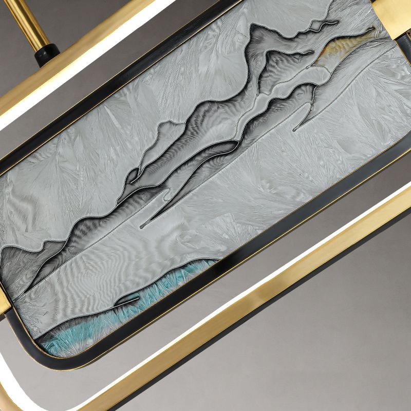 Accesorios de iluminación de la isla de cilindro modernos de vidrio 3 iluminación colgante de luz