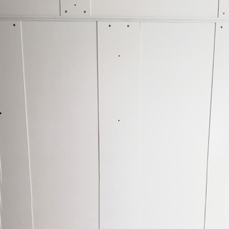 White Engineered Wood Wardrobe Cabinet Contemporary Wardrobe Closet