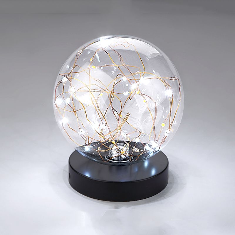 Modern Style Ball Flush Mount Lamp Glass 1 Light Flush Mount Lighting