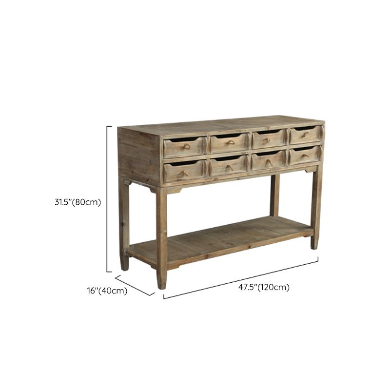 Traditional Dresser Solid Wood Storage Chest Dresser for Bedroom