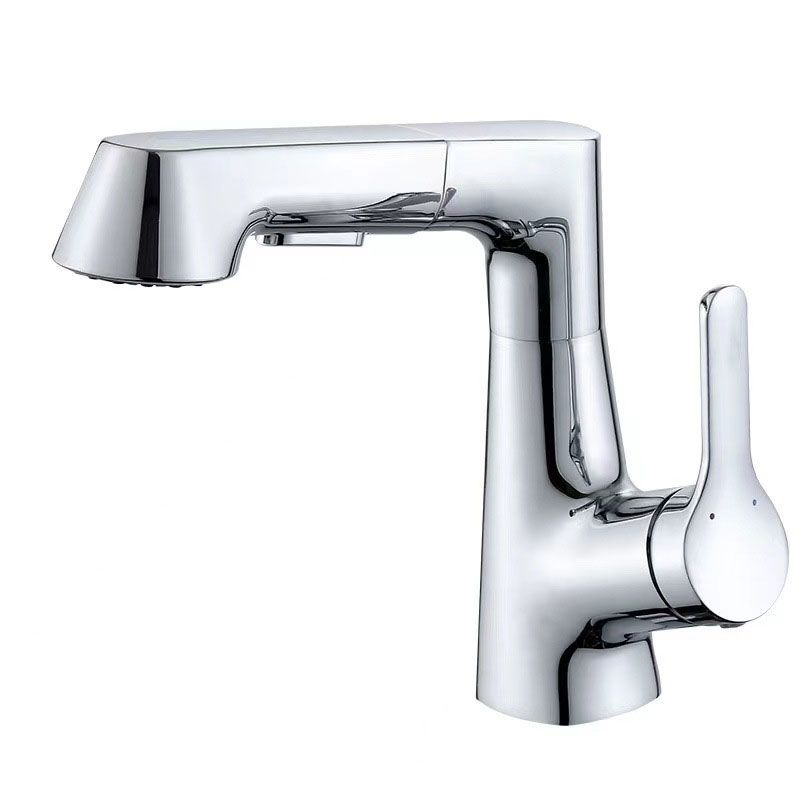 Contemporary Style Faucets Centerset Lever Handles Faucets for Bathroom