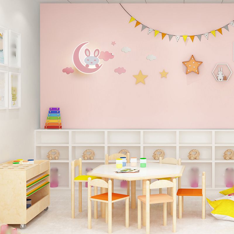 Lumo da parete moderno a parete creativa per la camera da letto per bambini