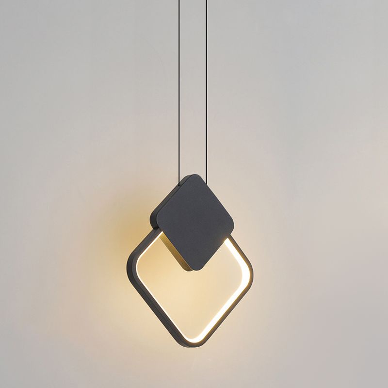 Nordic Pendant Ceiling Light Metal Bedroom Hanging Light Fixture