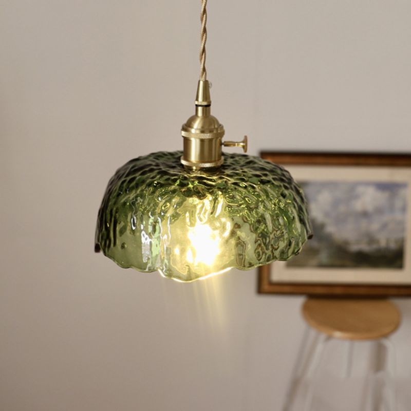 Schüsselglas hängende Leuchte zeitgenössischer Stil Hanges Anhänger Licht für Schlafzimmer