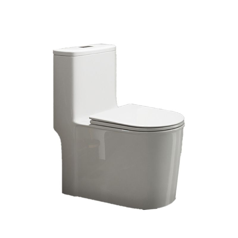 One Piece Toilet Modern Urine Toilet Floor Mounted Siphon Jet Toilet Bowl