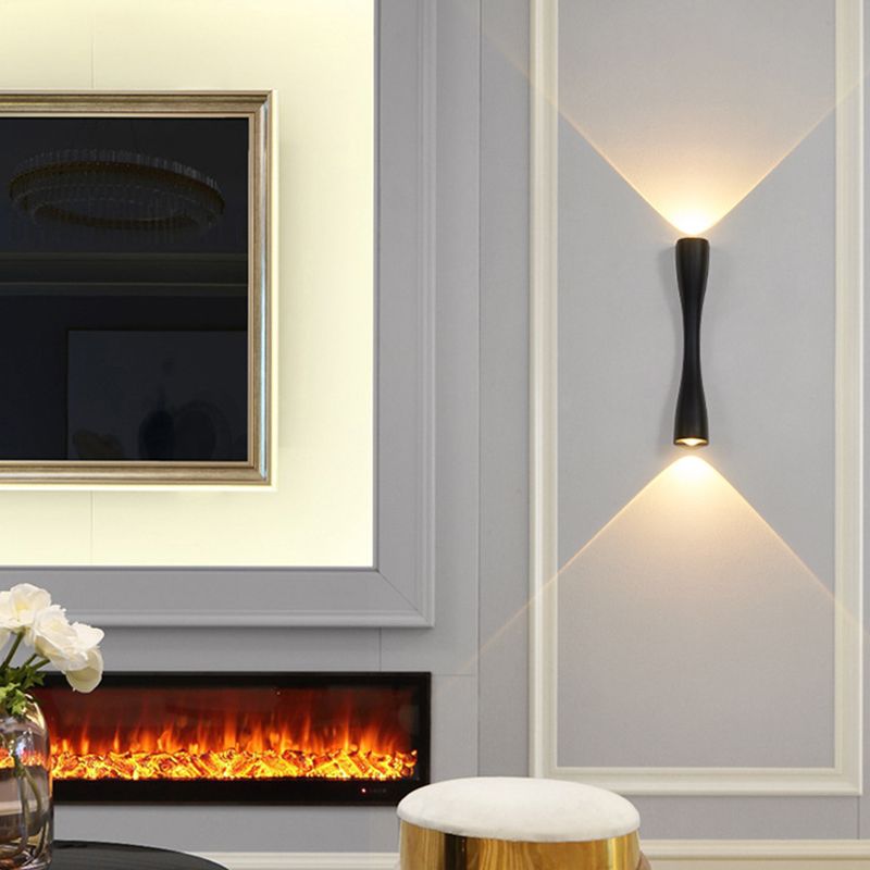 Geometric Wall Light Fixture Simplicity Metal Wall Sconce for Bedroom