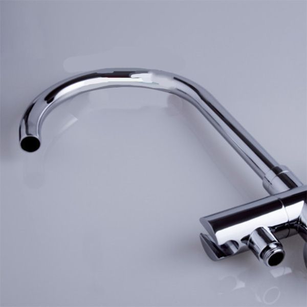 Modern Freestanding Tub Faucet Copper Floor Mounted Two Handle Freestanding Bathtub Faucet
