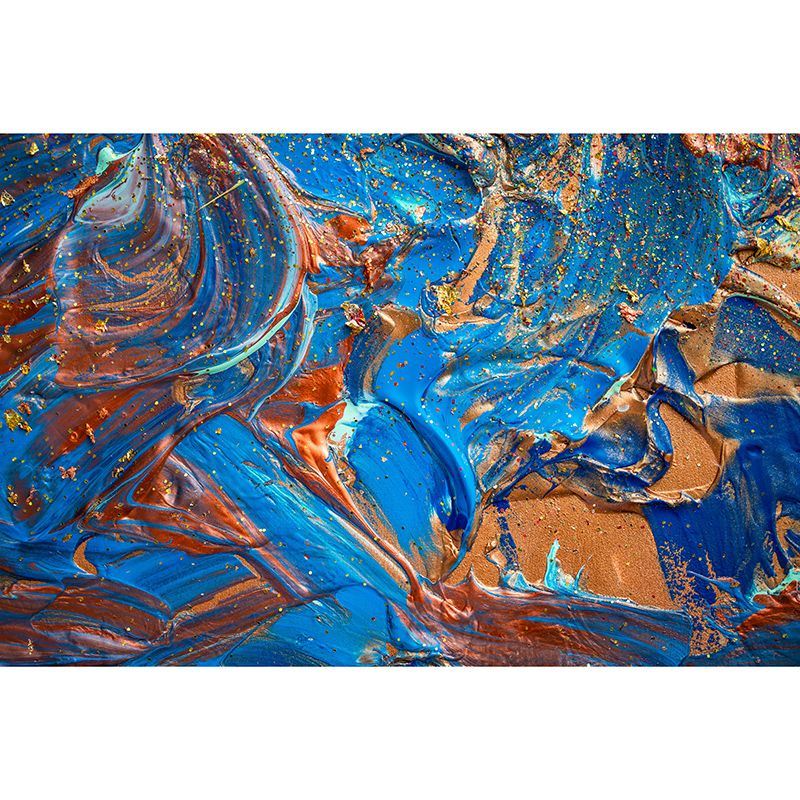 Abstract Wall Mural Modern Decorative Dining Room, Custom Size Available