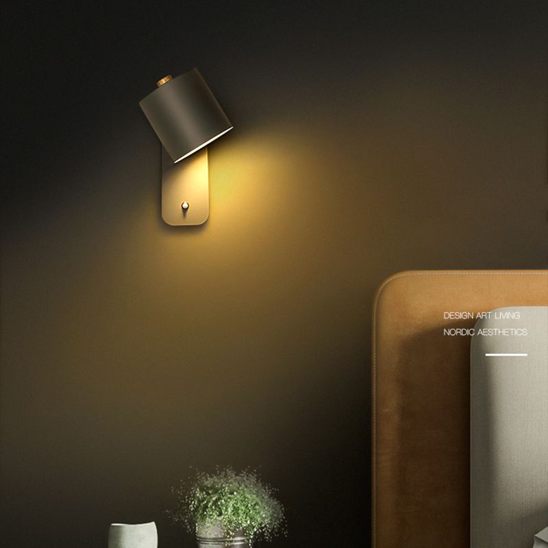 1 Cylindre lumineux SONNE MURS ÉCLAIN