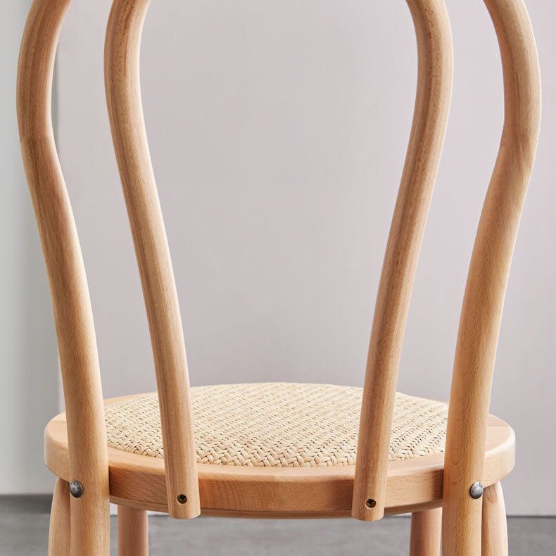 Traditional Wood Kitchen Dining Room Side Chair Windsor Back Chair