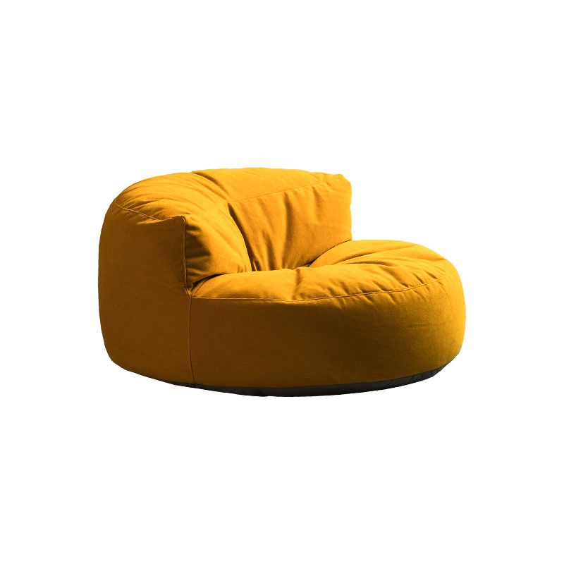 Velvet Armless Chair 34.64" L x 39.37" W x 18.89" H Accent Chair for Living Room