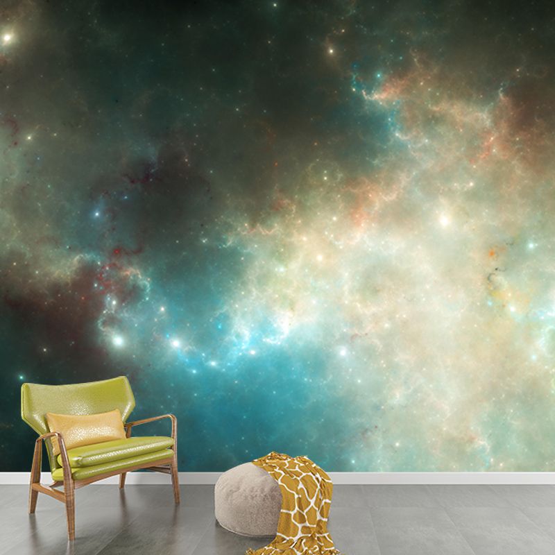 Novelty Universe Living Room Mural Mildew Resistant Wall Decor