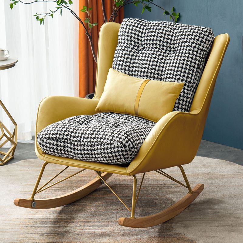 Luxury Style Lounge Lazy Sofa Chair Leisure Modern Rocking Chair