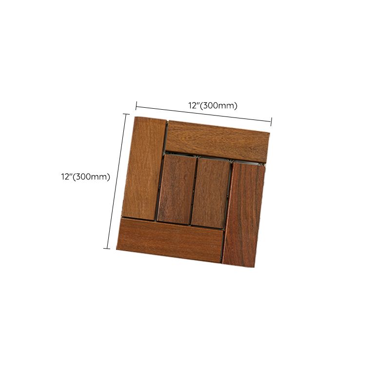 Outdoor Laminate Floor Wooden Square Waterproof Laminate Floor