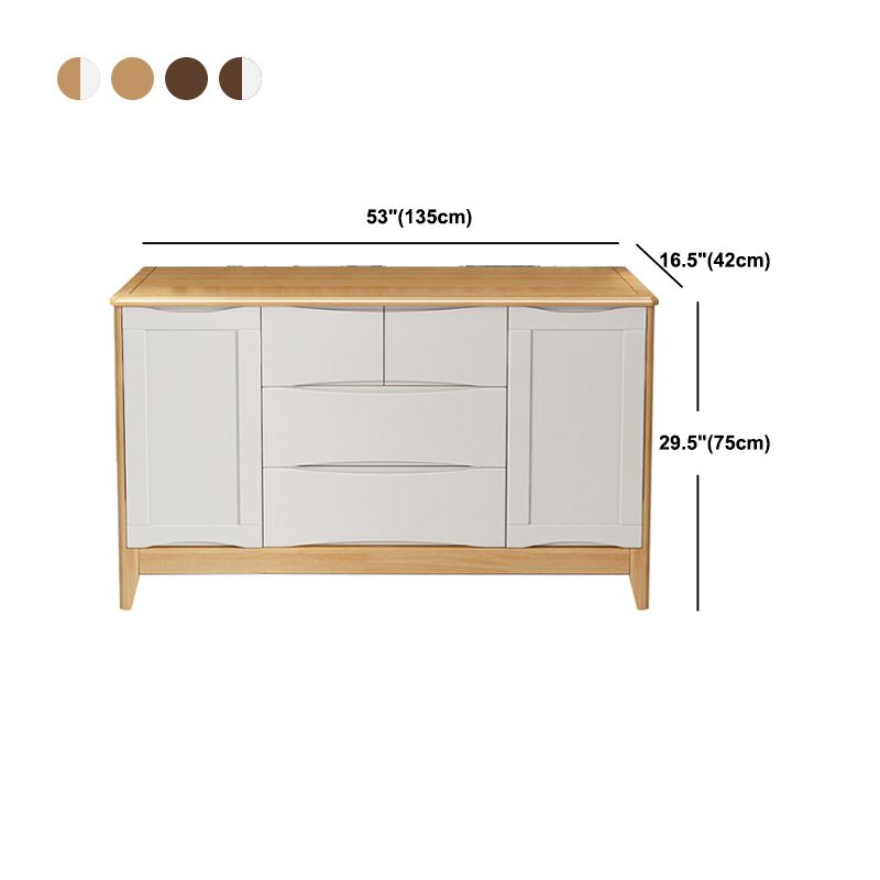 29.5"Tall 4 - Drawer Accent Cabinet, Wooden Rectangle Cabinet