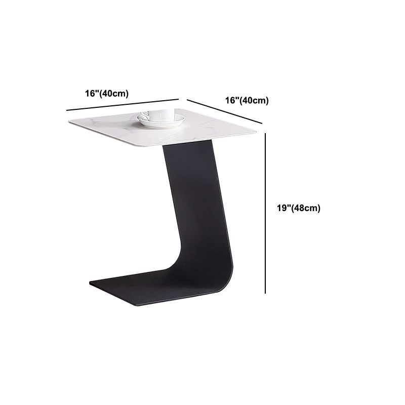 Tempered Glass Top Cocktail Table Round Coffee Table for Living Room