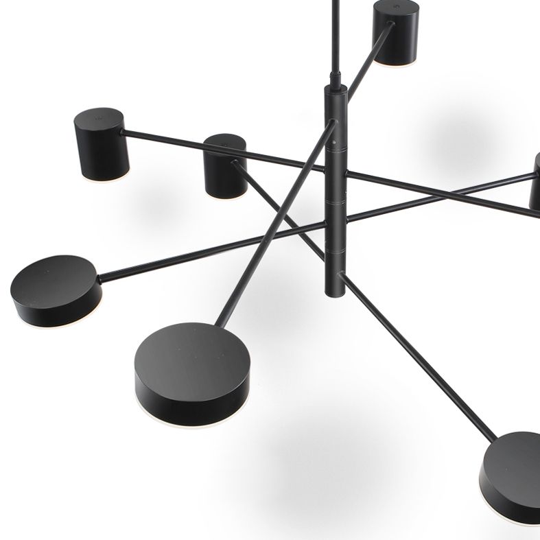 Funzione per illuminazione lampadario in metallo Starburst lampada a LEDELIE LED MODERNA