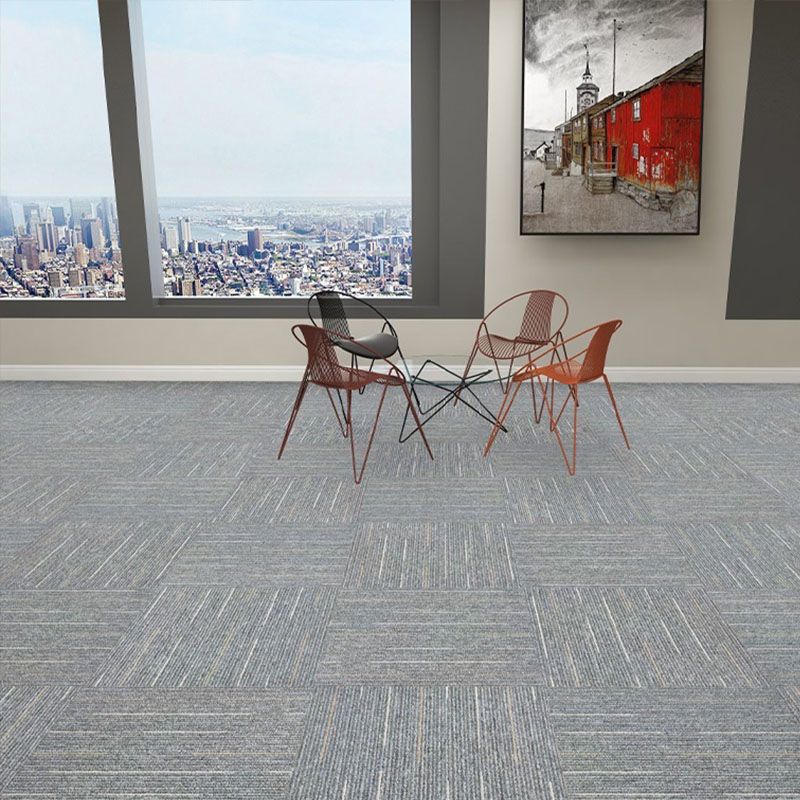 Modern Carpet Tiles Self Adhesive Level Loop Stain Resistant Carpet Tile