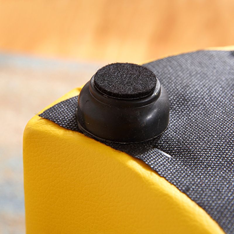 Modern Specialty Target Pouf Plain PU Leather Water Resistant Ottoman Taverna