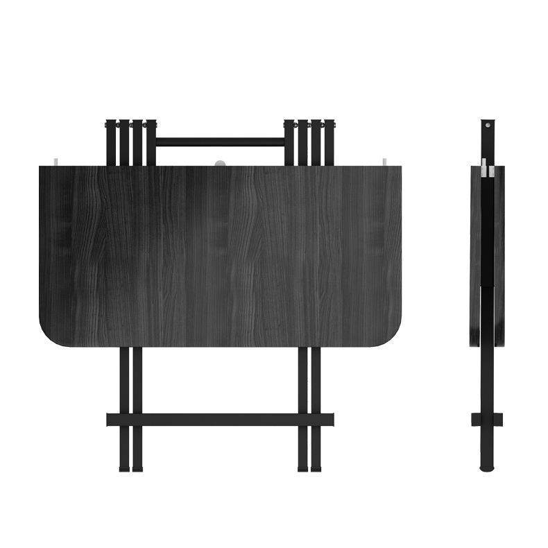 Moderno comedor de madera Juego con mesa redonda de diseño de espacio para ahorrar en el espacio Muebles de mesa de comedor para el hogar