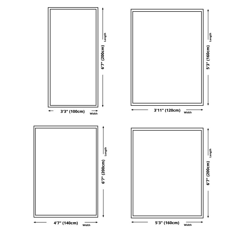 Tan Casual Indoor Carpet Polyester Geometric Area Rug Washable Carpet for Indoor Room