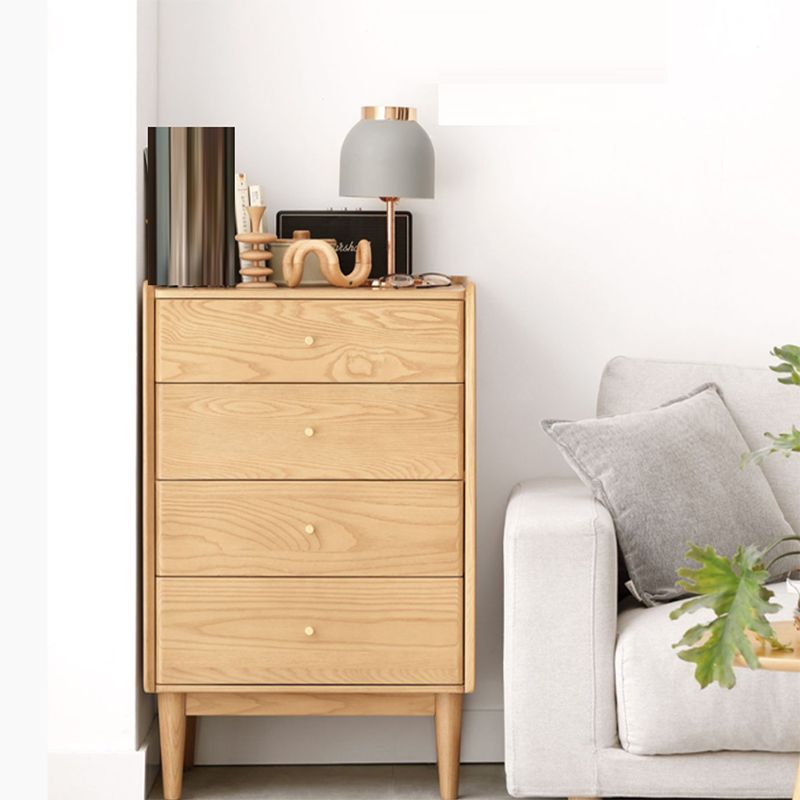 Classic Glam Storage Chest Dresser Solid Wood Dresser with Drawers