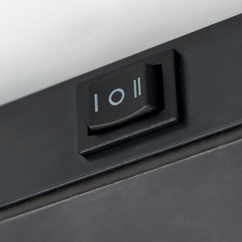 LED Modern Metal Wall Sconce Rectangle Shape Wall Lamp with Acrylic Shade for Courtyard