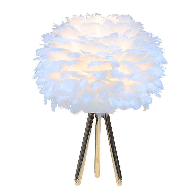 Moderne Style Schreibtisch Beleuchtung kreative Federschreibtischlampe für Schlafzimmer