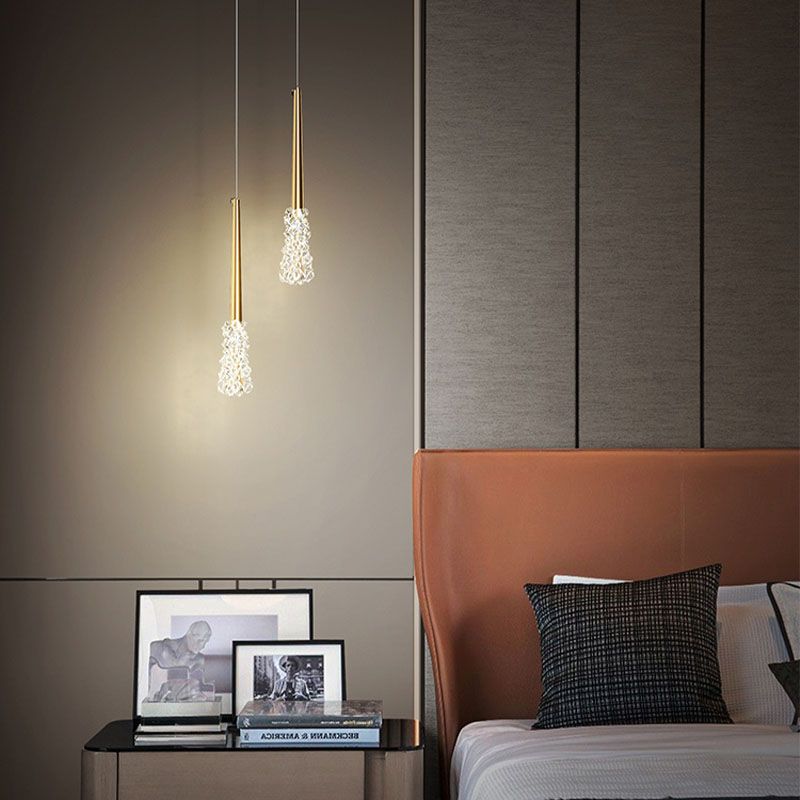 Kristall verjüngte Beleuchtung Anhänger moderne Anhänger Deckenleuchten für Schlafzimmer