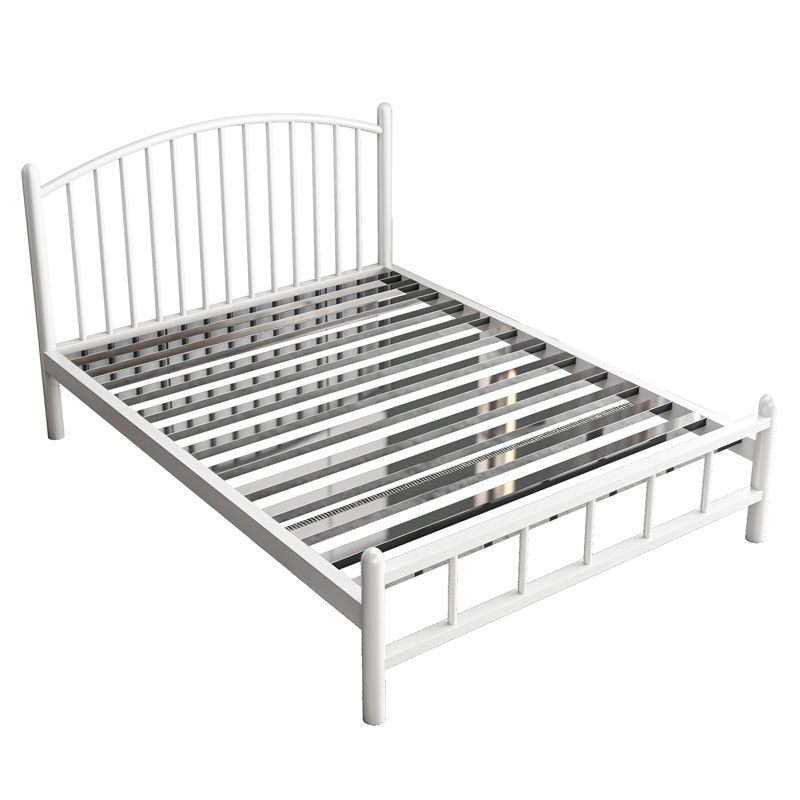 Modern Metal Standard Bed with Metal Legs Bed Frame with Headboard