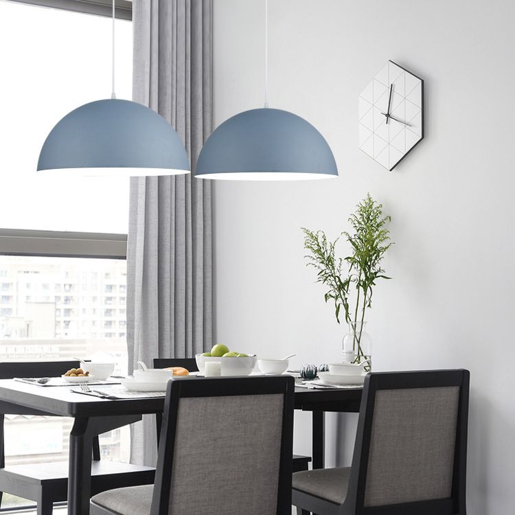 Dome contemporaneo Dome Lighting Freeture Metal Sala da pranzo a sospensione Luce a sospensione