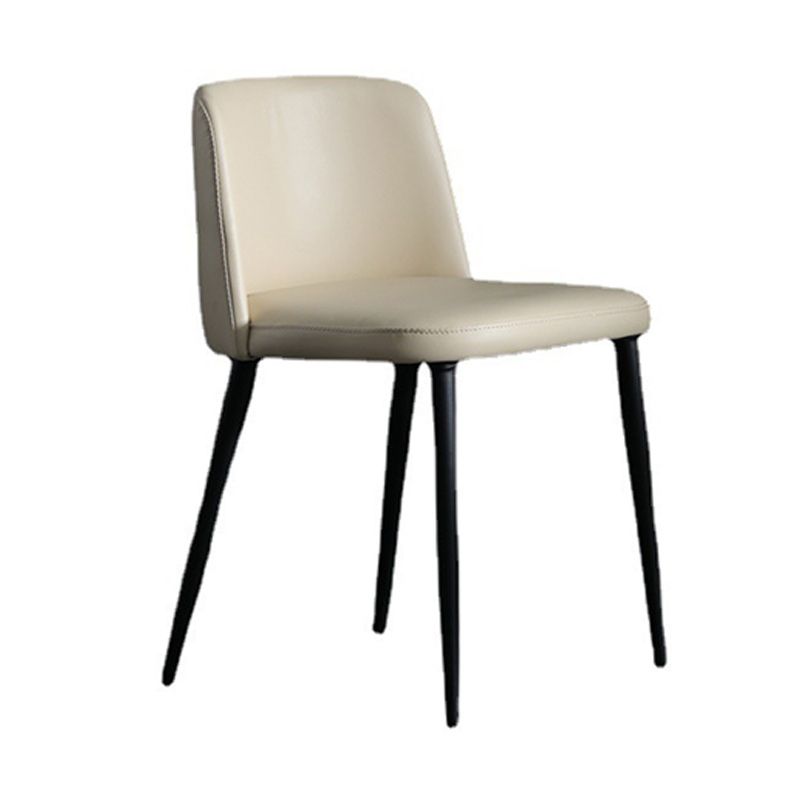 Contemporary Home Dining Chairs Armless Low Back Dining Side Chair