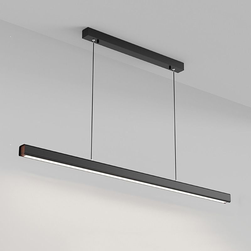 Modernism Single Black Kitchen Island Lighting LED Island Pendant Lighting