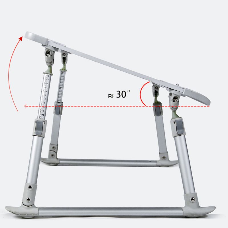 Modern Folding Writing Desk Dormitory Adjustable Laptop Table