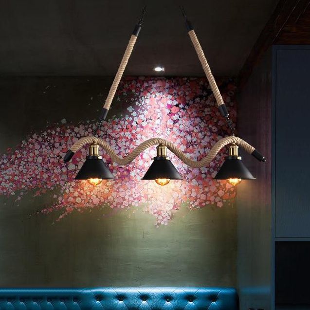 Industrial Hanging Ceiling Light Metal Pendant Lighting Fixtures for Dining Room