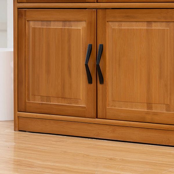 14.96 inch Wide Wooden Storage Cabinet with Door for Living Room