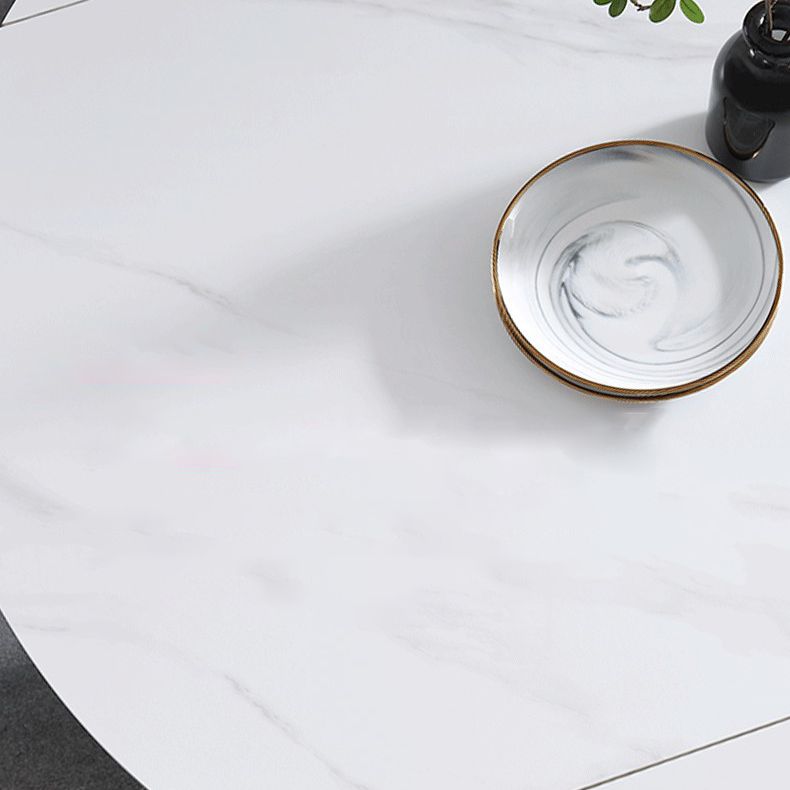 Moderno de comedor plegable de cocina Conjunto de muebles de comedor redondo para comedor formal