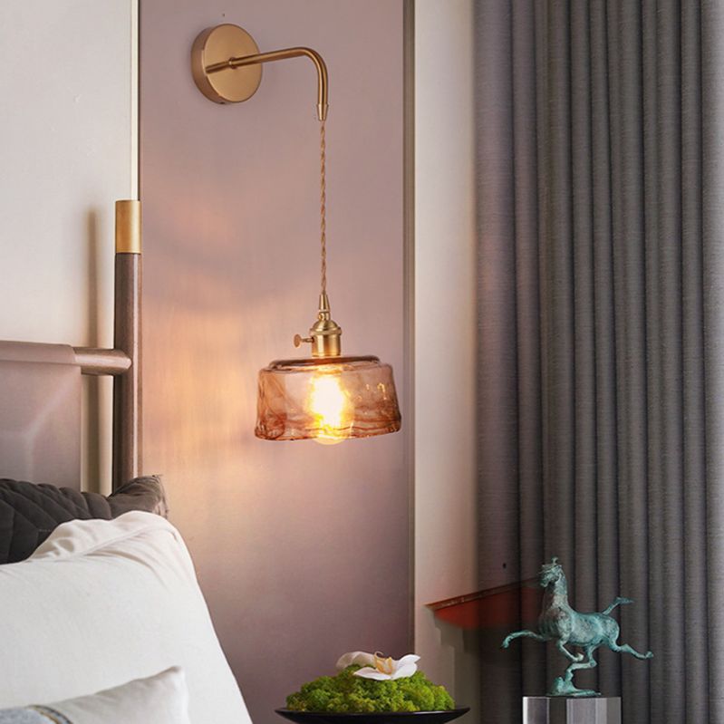 Modern Creative Glass Wall Light Simple Wall Lamp for Dining Room