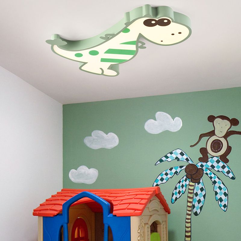 Metal Geometric Flush Mount Light Fixture Modern Flush Mount for Children's Room