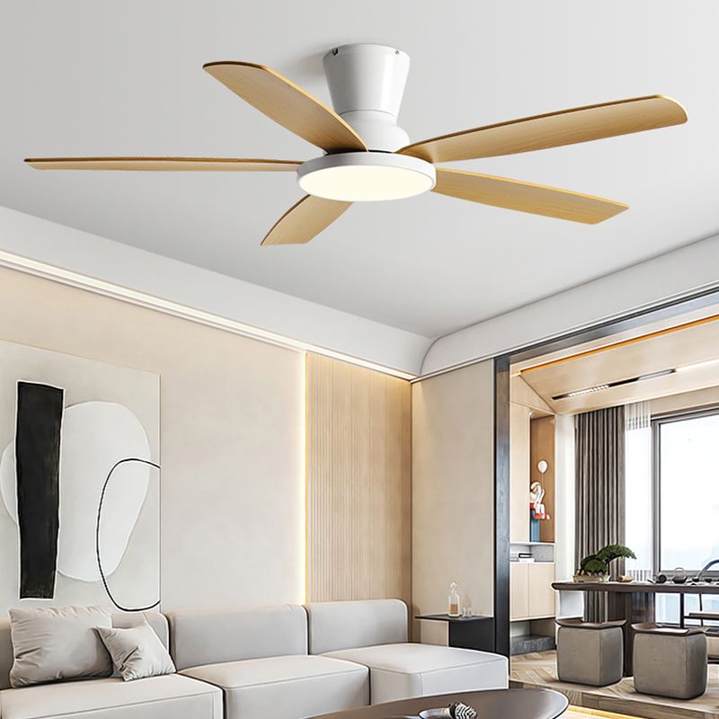 Minimalist Ceiling Fan Light Fixture Household LED Ceiling Lamp for Living Room