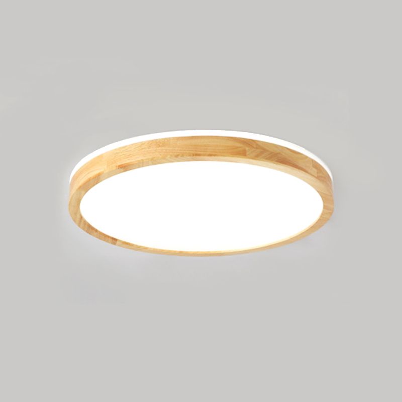 1 Light Wood Flush Massimale Light Fixtures Modern Bedroom Flush Mount Massimale Light Fixtures