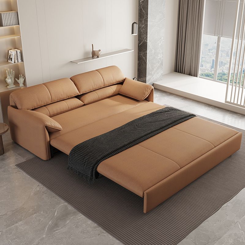 Living Room Futon Sleeper Sofa Bed Modern Style Convertible Sofas with Storage