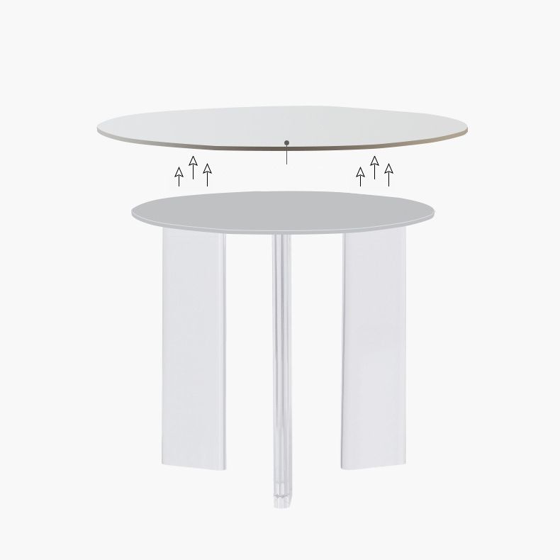 Contemporary Dining Room Set 1/2/3 Pcs Sintered Stone Top Table with Chairs
